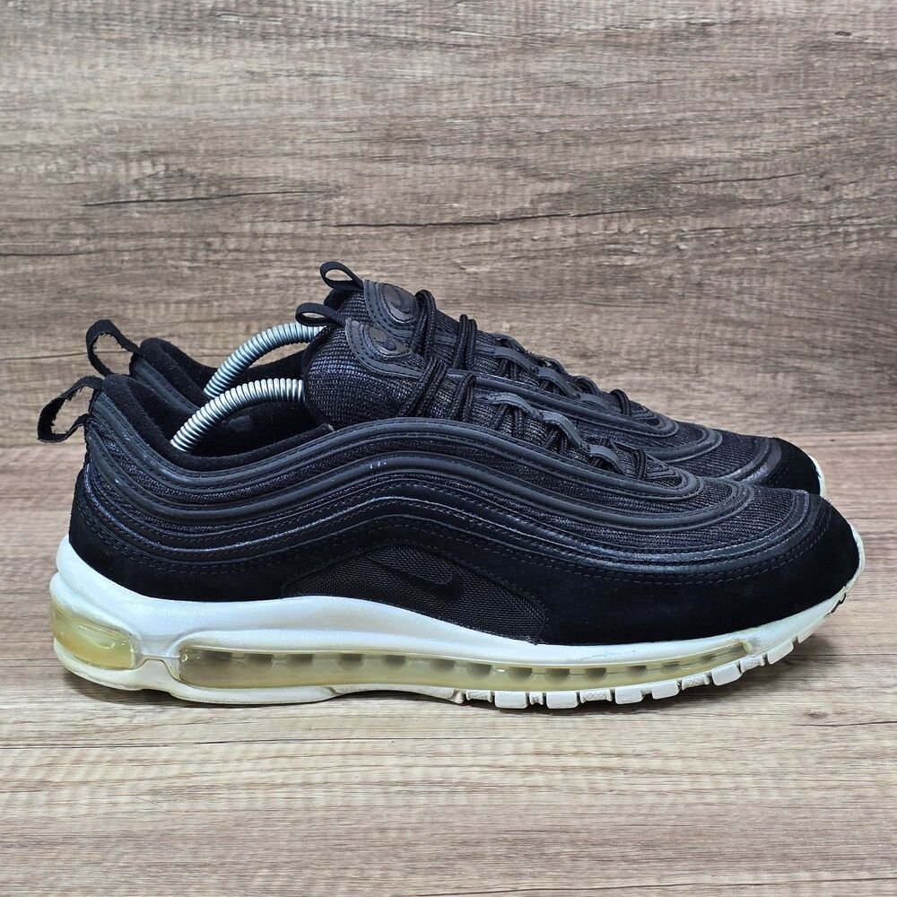 Nike Air Max 97 Men's Size 12 Black White Sneakers (921826-003) READ DESCRIPTION